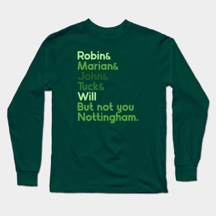 Robin Group Long Sleeve T-Shirt